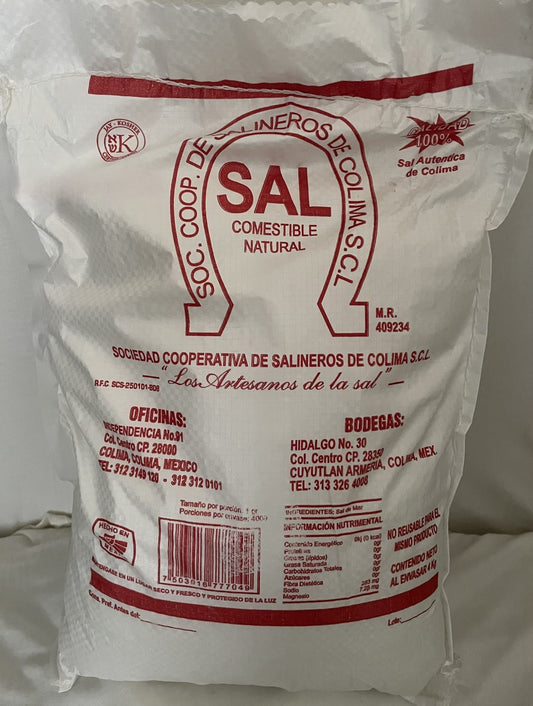 Coarse Natural Sea Salt from Mexico - 1kg