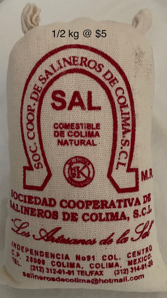 Salt from Colima - 1/2 kilo