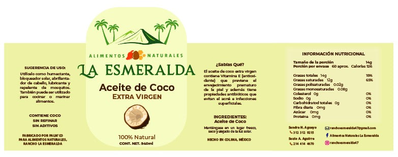 Extra Virgin Coconut Oil
